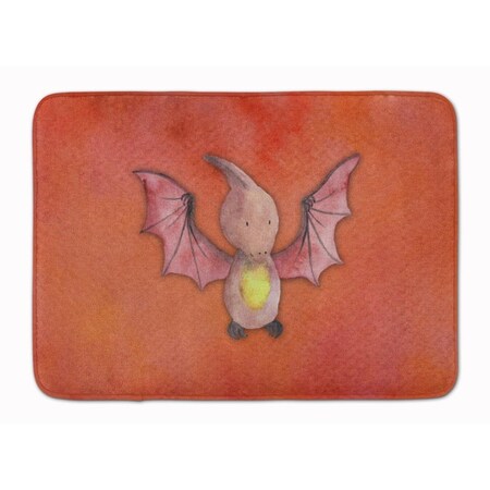 Carolines Treasures Pterodactyl Watercolor Machine Washable Memory Foam Mat BB7402RUG
